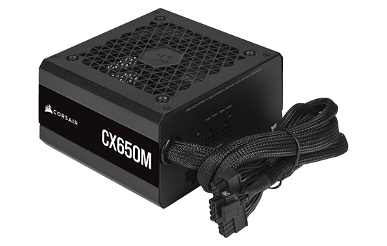 Fonte Corsair CX650M, 650W, 80 Plus Bronze